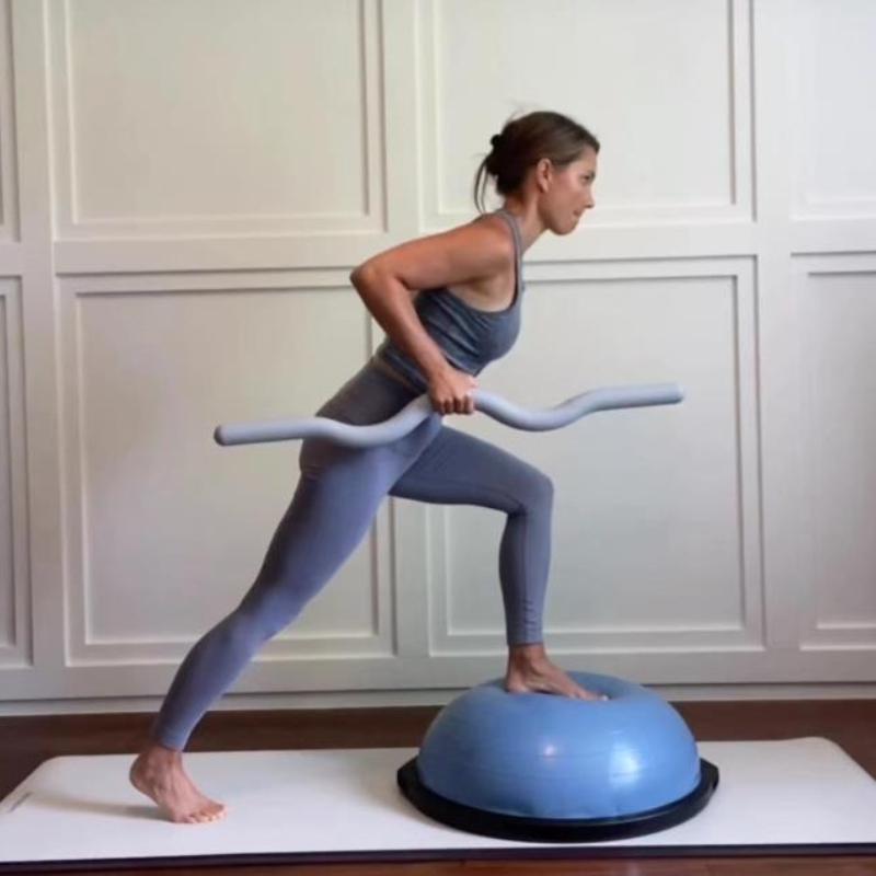 Pilates Yoga Body - 실리콘 커버가 있는 웨이트 필라테스 바,