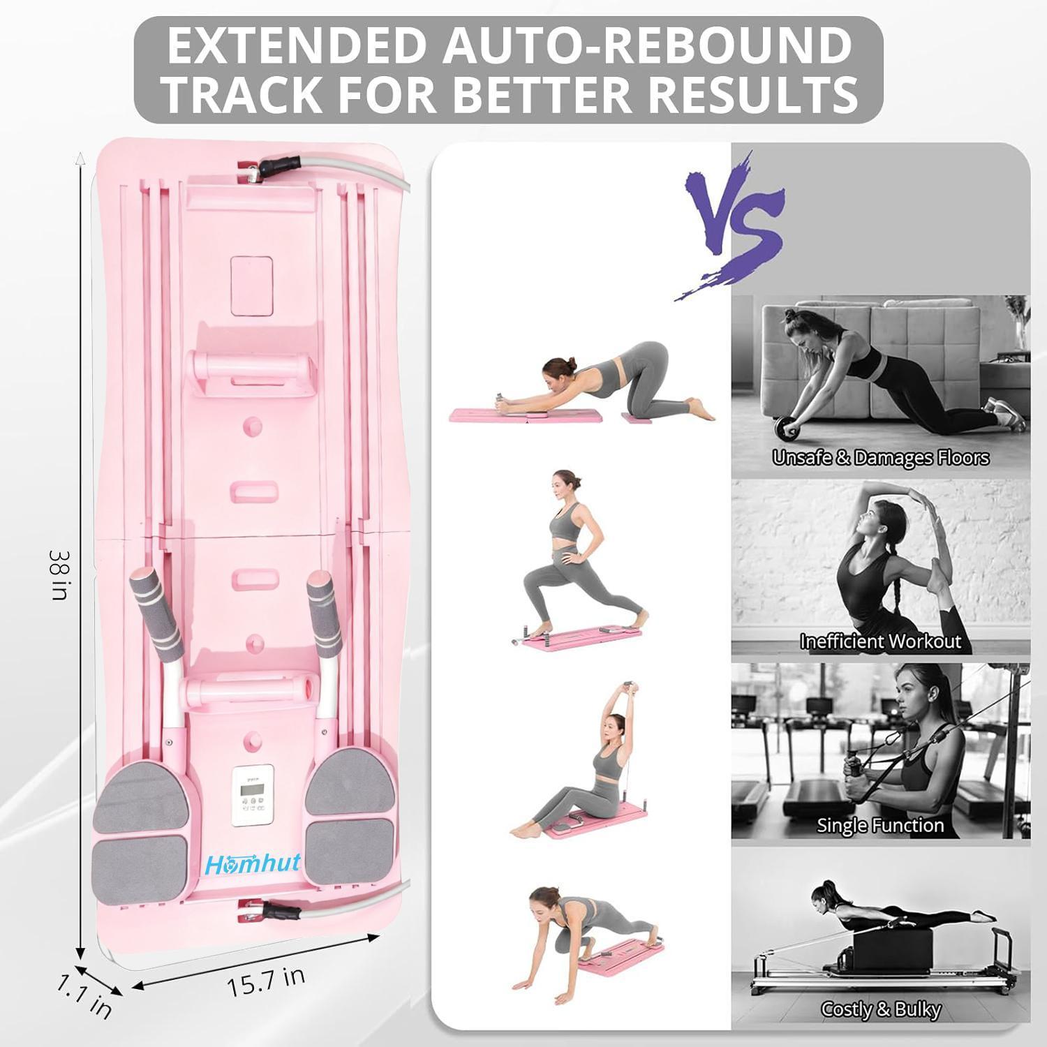 다기능 홈짐 피트니스 트레이너 보드, 저항 밴드 포함, - Pilates Yoga Body 리뷰 및 가격
