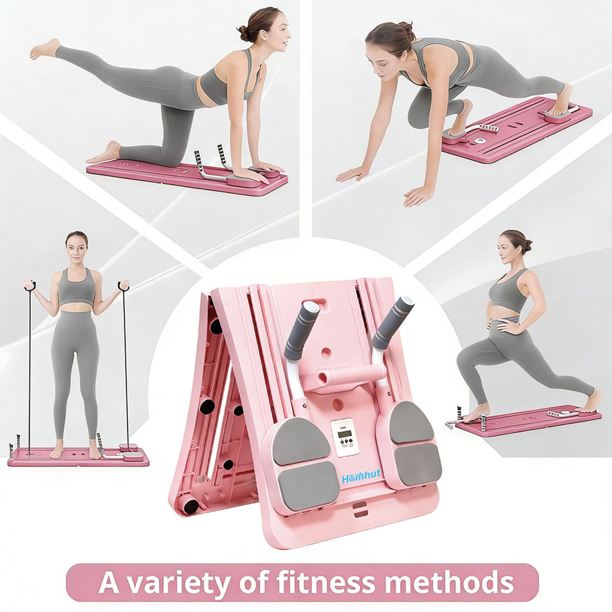 다기능 홈짐 피트니스 트레이너 보드, 저항 밴드 포함, - Pilates Yoga Body 리뷰 및 가격