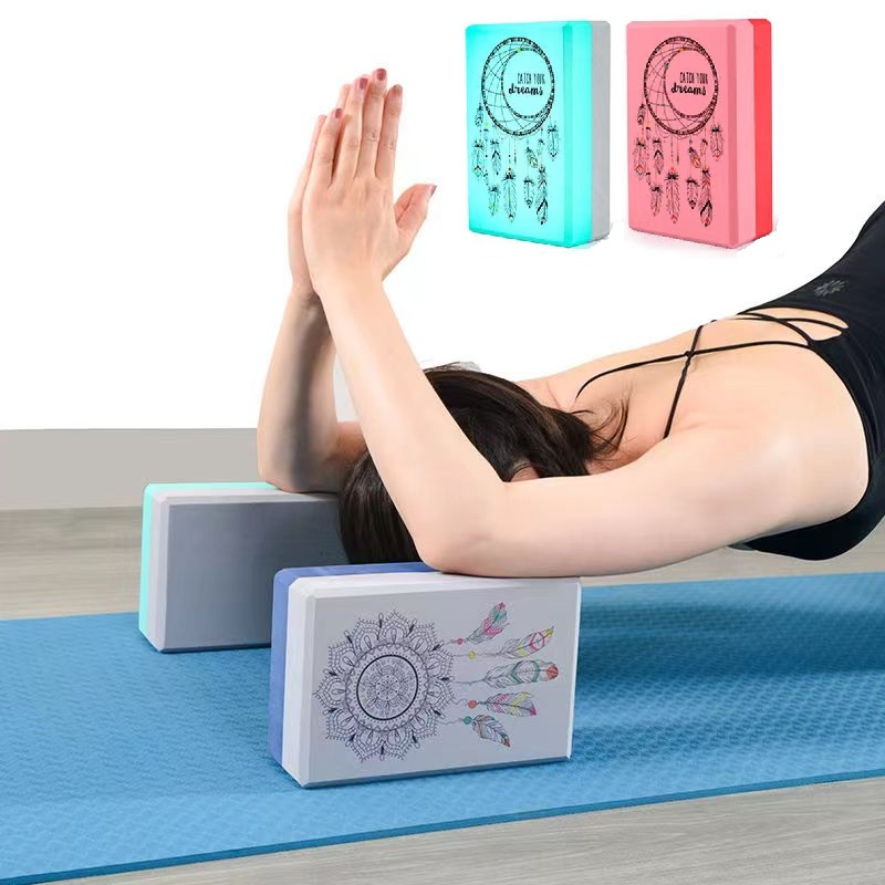 EVA 요가 블록 체육관 폼 브릭 훈련 운동 블록, 피 - Pilates Yoga Block Exercises 리뷰 및 가격