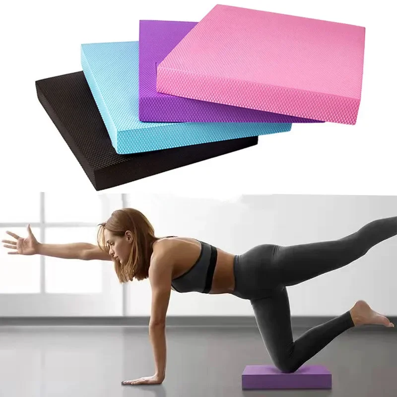 35*40cm TPE 요가 매트 소프트 밸런스 패드 방 - Pilates Yoga Block Exercises 리뷰 및 가격