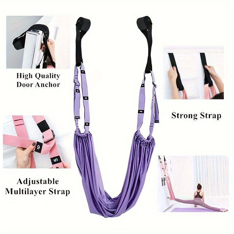 핸드스탠드 에어리얼 요가용 걸이 로프 요가 탄성 스트레 - Pilates Yoga Aerial 리뷰 및 가격
