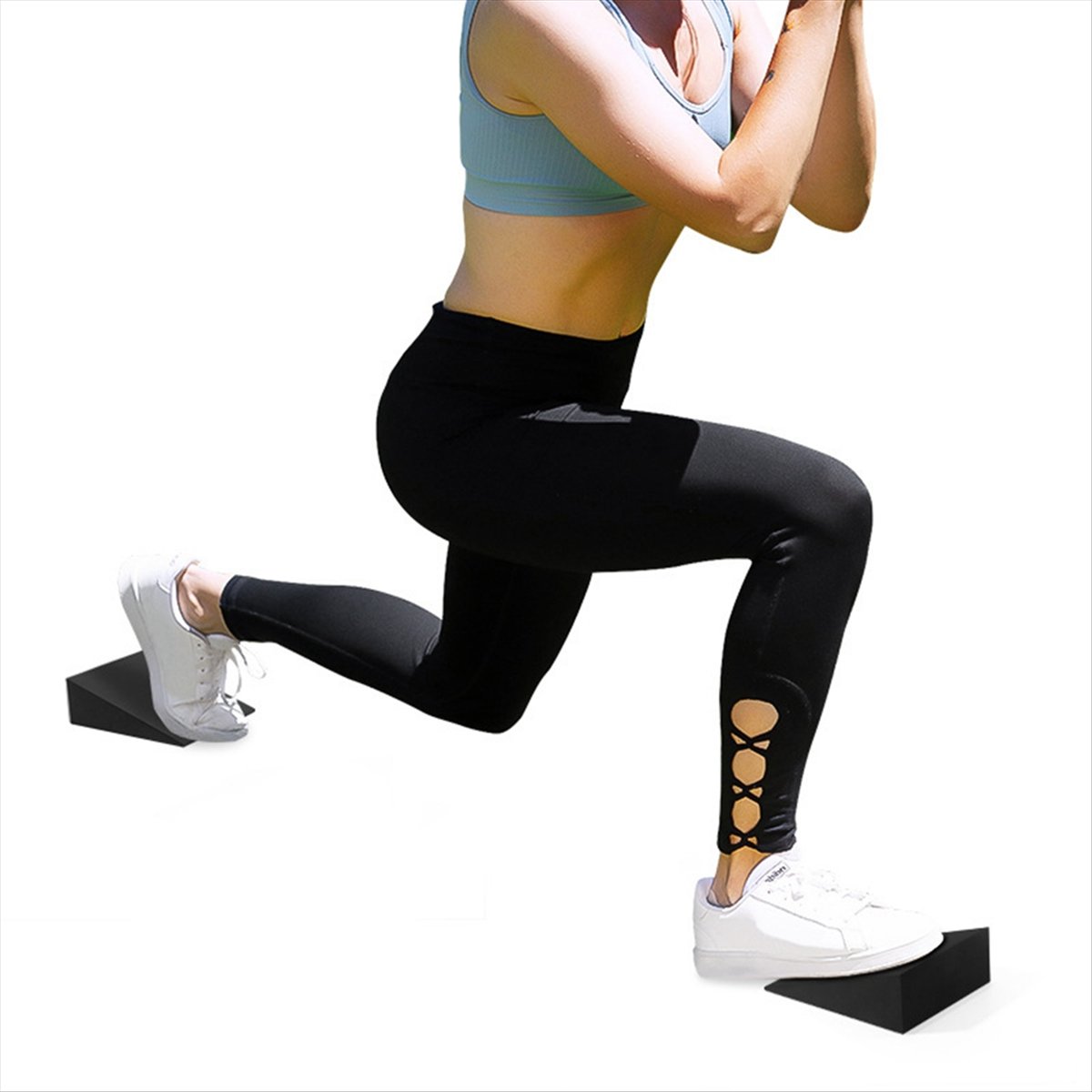 ABXY 2Pcs 요가 웨지 블록 EVA 요가 웨지 스 - Pilates Yoga Block Exercises 리뷰 및 가격