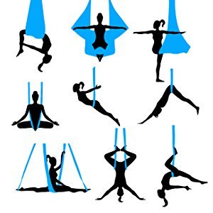 8.75야드 에어로빅 체조 해먹 요가 스윙 피트니스 필 - Pilates Yoga Aerial 리뷰 및 가격