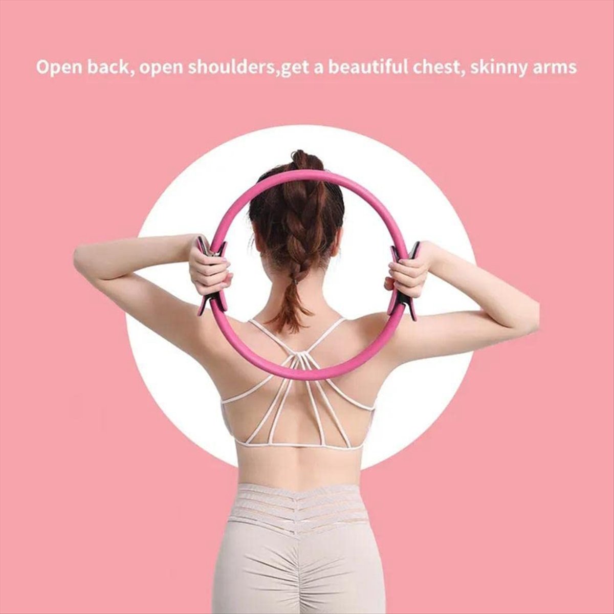 T34C 필라테스 서클(허벅지 내부 및 외부 근육 강화 - Pilates Yoga For Weight Loss 리뷰 및 가격