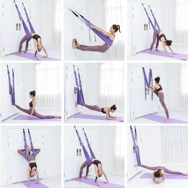 조절 가능한 에어리얼 요가 해먹 세트 필라테스 무중력  - Pilates Yoga Aerial 리뷰 및 가격