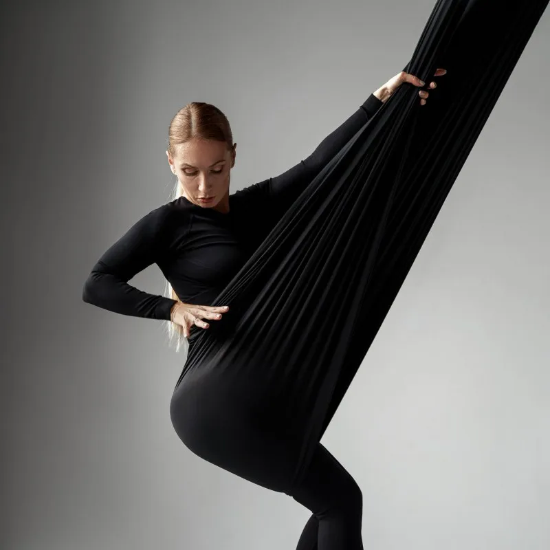 나일론 공중 실크 낮은 신축성 원단 요가 해먹, 체육관 - Pilates Yoga Aerial 리뷰 및 가격